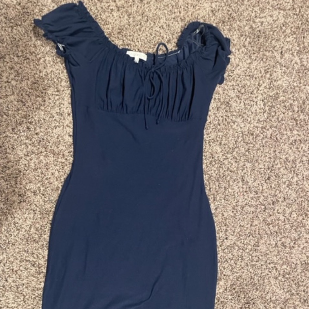Ultra flirt xs blue dress